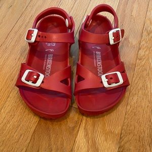 Birkenstock Rio nearly brand new!